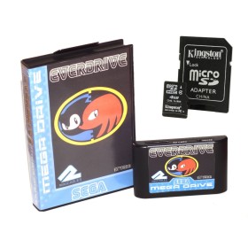 Pack Mega Everdrive X5 con caja + Tarjeta microSD 8gb