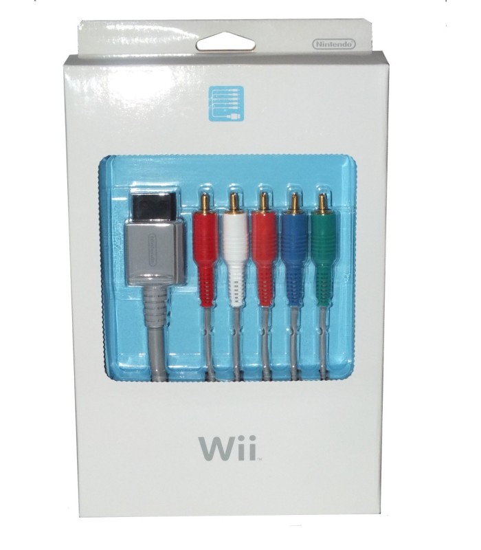 Cable Componentes Nintendo Wii/Wii U oficial