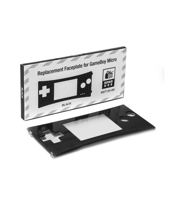 Frontal GameBoy Micro (negro) Frontal GameBoy Micro (negro)