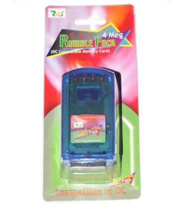 Memory card 4Mb+Rumble Dreamcast 