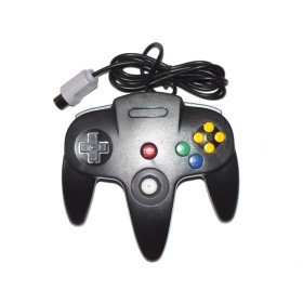 Mando compatible Nintendo 64 negro (nuevo)
