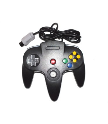 Mando compatible Nintendo 64 negro (nuevo)