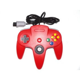 Mando compatible Nintendo 64 rojo (nuevo)