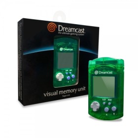 Visual Memory Unit Dreamcast oficial verde