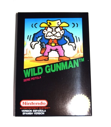 Juego NES Wild Gunman (nuevo)