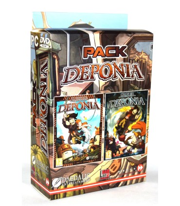 Juego PC Pack Deponia 1 y 2 (nuevo)