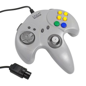 Mando compatible Nintendo 64 gris Eaxus
