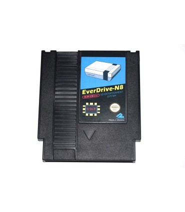 Everdrive N8 NES con carcasa (Negro)
