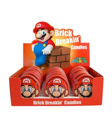 Lata Caramelos Cabeza Super Mario
