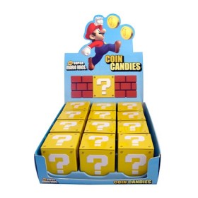 Lata Caramelos Caja Monedas Super Mario