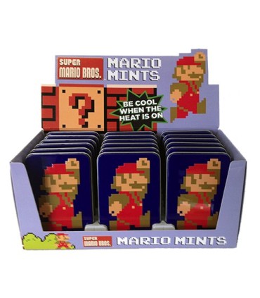 Lata Caramelos Super Mario 8 bits