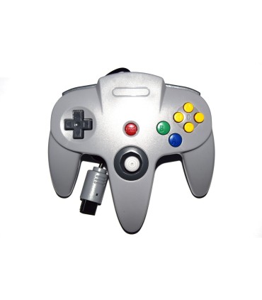 Mando compatible Nintendo 64 gris (nuevo)