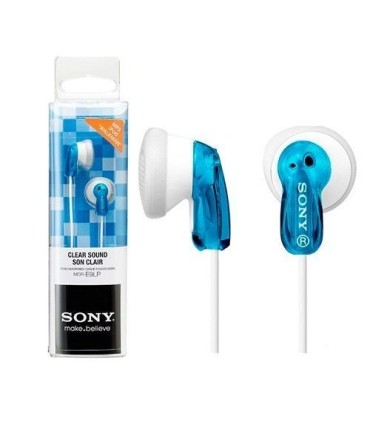 Auriculares botón Sony MDR-E9 azul