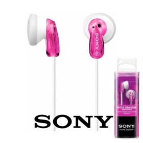Auriculares botón Sony MDR-E9 rosa