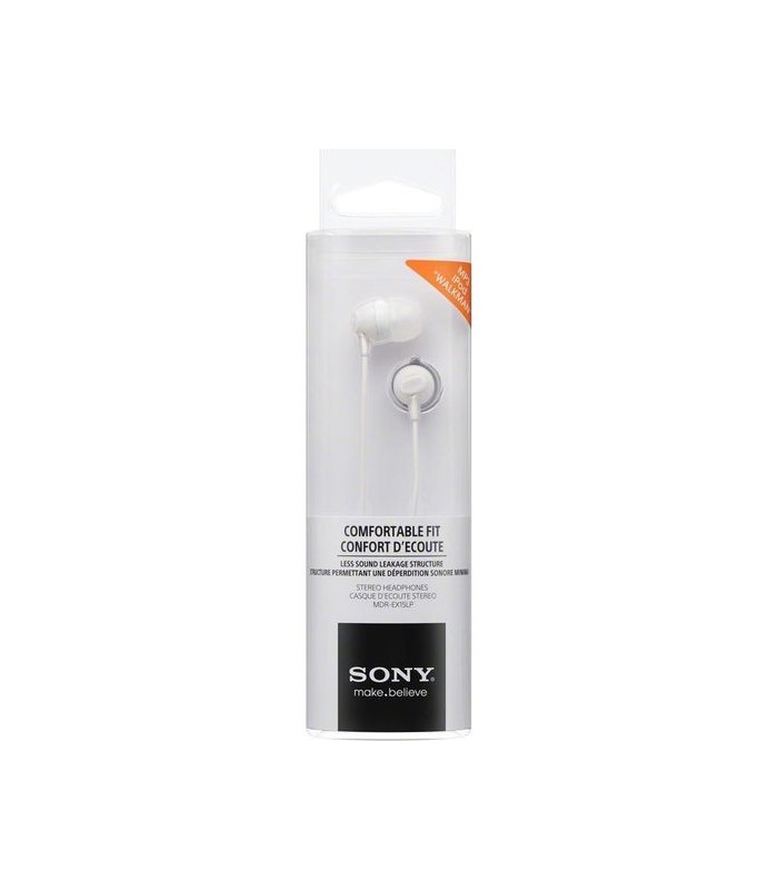 Auriculares in-ear Sony MDR-EX15LP blanco