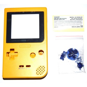 Carcasa GameBoy Pocket amarilla