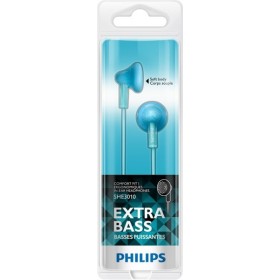 Auriculares botón Extra Bass Philips SHE3010 azul claro
