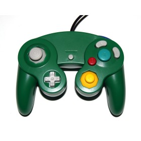 Mando compatible Gamecube/Wii verde
