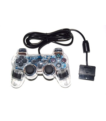 Mando Playstation/Playstation 2 compatible transparente