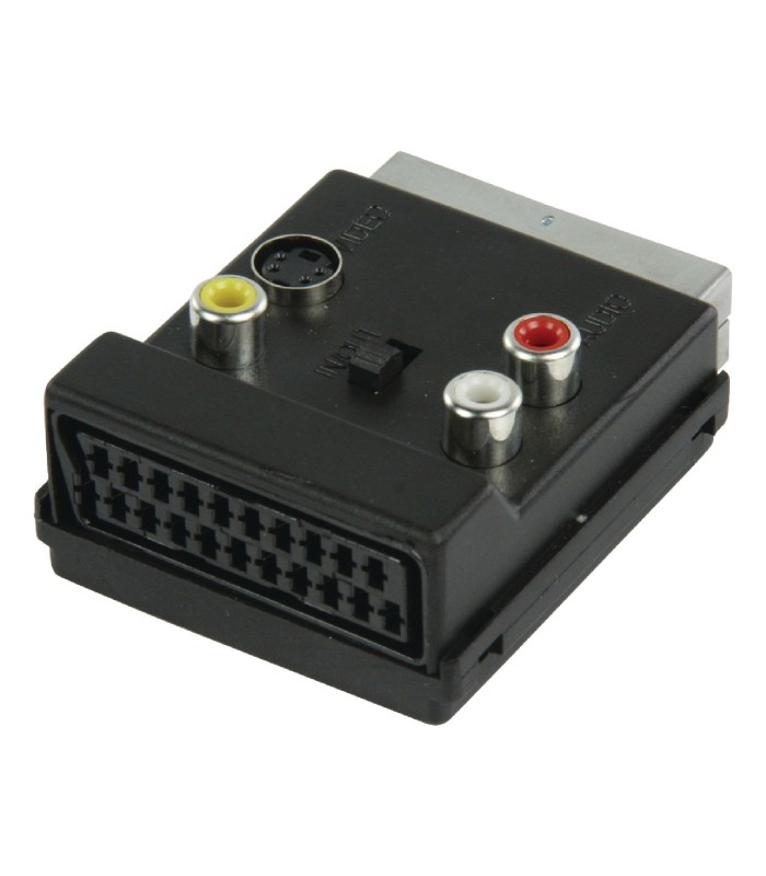 Adaptador SCART+RCA+S-Video a euroconector Adaptador SCART+RCA+S-Video a euroconector