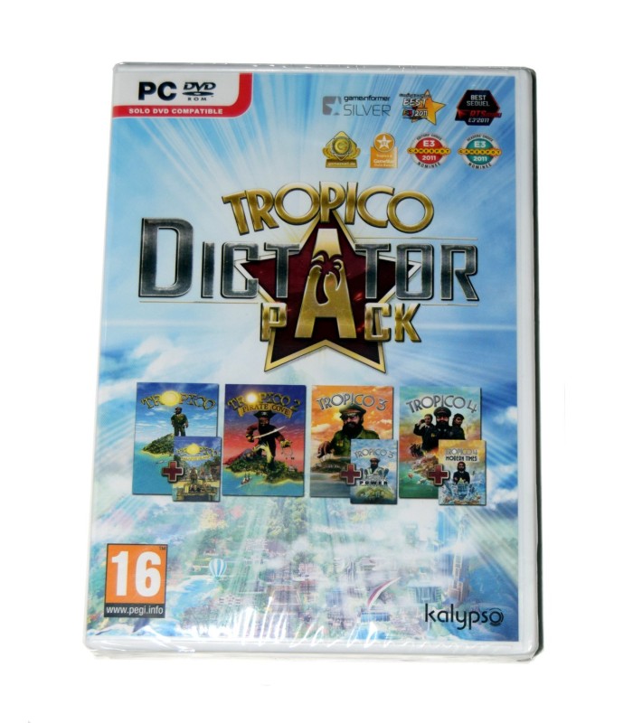 Juego PC Tropico Dictator Pack (nuevo) Juego PC Tropico Dictator Pack (nuevo)