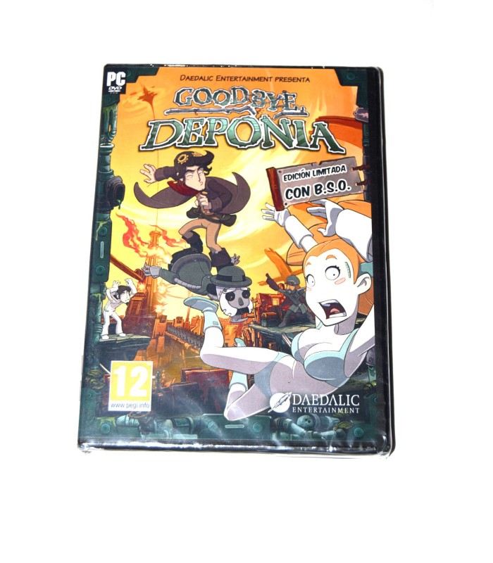 Juego PC Goodbye Deponia (nuevo) Juego PC Goodbye Deponia (nuevo)