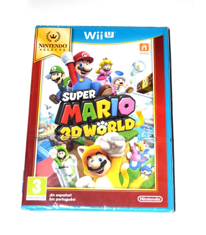 Juego WiiU Super Mario 3D World Juego WiiU Super Mario 3D World