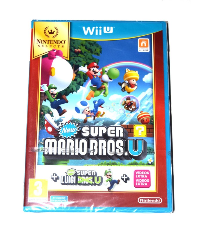 astronomía Fabricante víctima Juego WiiU New Super Mario Bros U + New Super Luigi U - Retrocables -  Tienda de cables retro