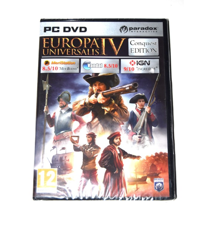 Juego PC Europa Universalis IV: Conquest Edition (nuevo) Juego PC Europa Universalis IV: Conquest Edition (nuevo)