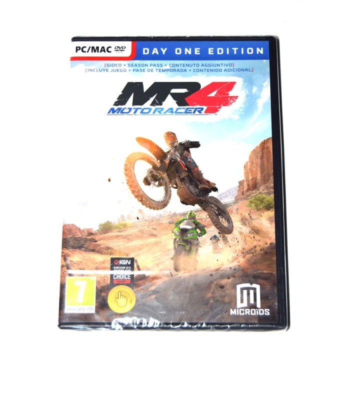 Juego PC/Mac Moto Racer 4 + pase temporada (nuevo) Juego PC/Mac Moto Racer 4 + pase temporada (nuevo)