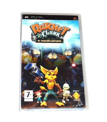 Juego PSP Ratchet and Clank: El Tamaño Importa (nuevo)