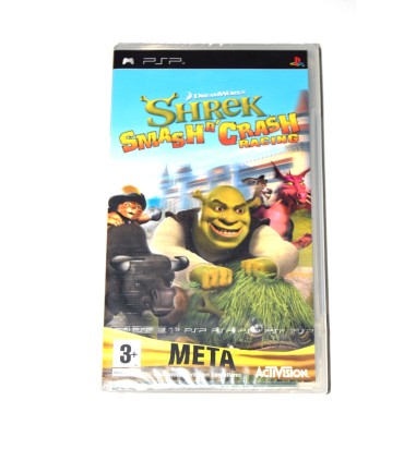 Juego PSP Shrek Smash n' Crash Racing (nuevo)