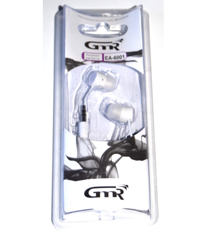 Auriculares in-ear GMR EA-6001 blanco