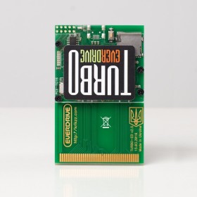 Turbo Everdrive Turbografx/PCEngine con protector
