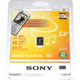Tarjeta memoria Sony PSP Go Memory Stick M2 2Gb.
