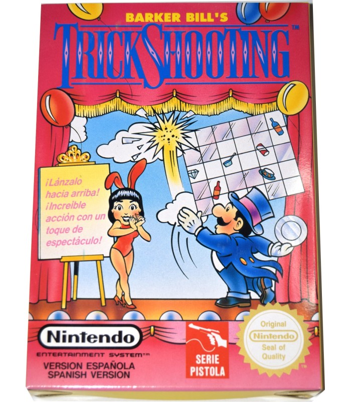 Juego NES Trick Shooting (nuevo)