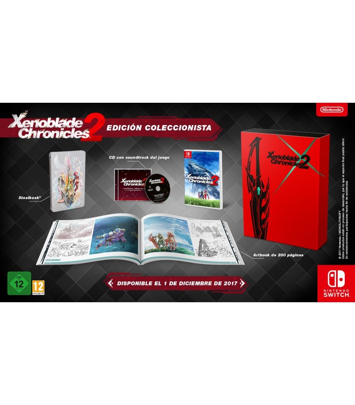 Juego Nintendo Switch Xenoblade Chronicles 2 (Edición Limitada) Juego Nintendo Switch Xenoblade Chronicles 2 (Edición Limitada)