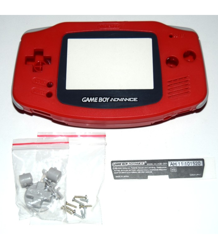 Carcasa GameBoy Advance Roja