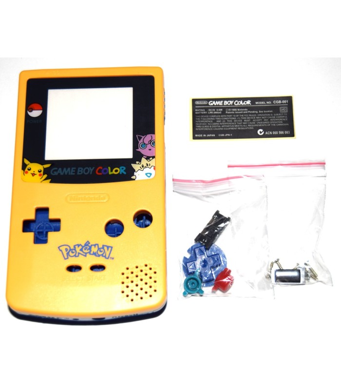 Carcasa GameBoy Color Pikachu