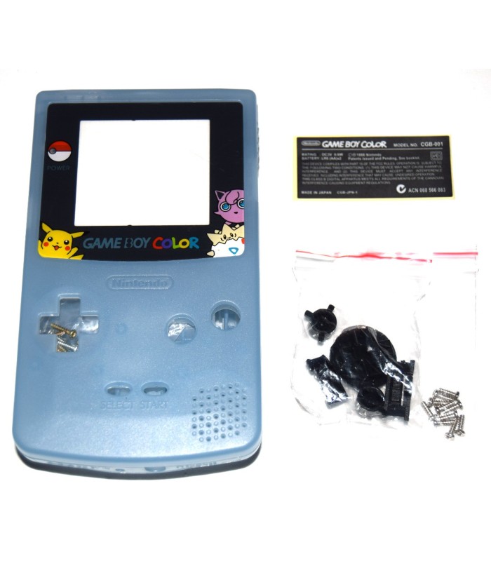 Carcasa GameBoy Color Pikachu azul Carcasa GameBoy Color Pikachu azul