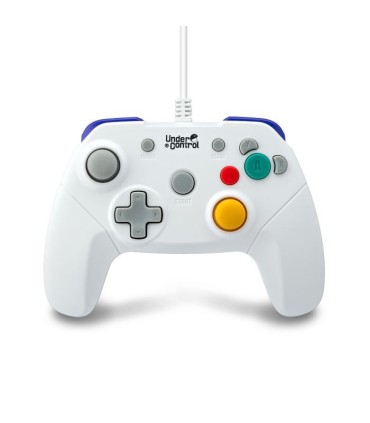 Mando compatible Gamecube/Wii blanco Under Control