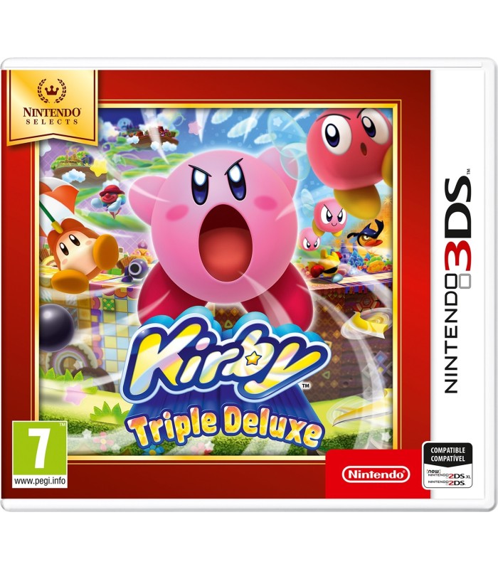 Juego Nintendo 3DS Kirby Triple Deluxe (nuevo)