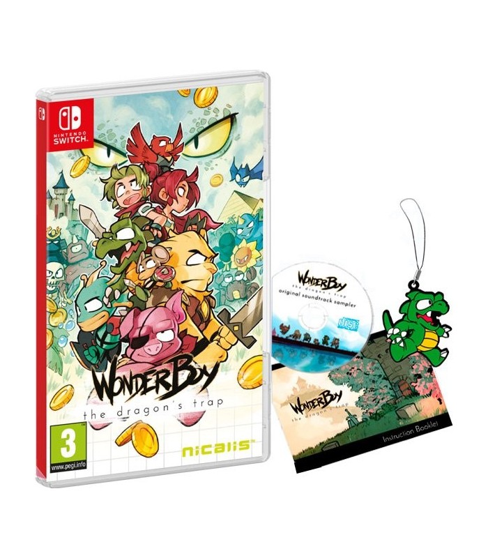 Juego WonderBoy - The Dragon’s Trap Switch Juego WonderBoy - The Dragon’s Trap Switch