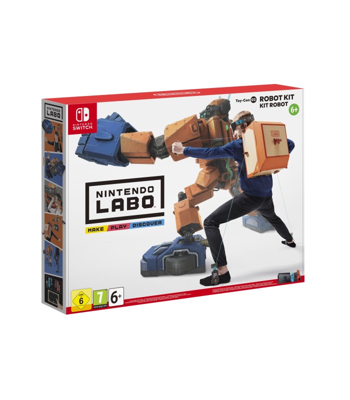 Juego Nintendo Labo Kit de Robot Toy-Con 02 Switch Juego Nintendo Labo Kit de Robot Toy-Con 02 Switch