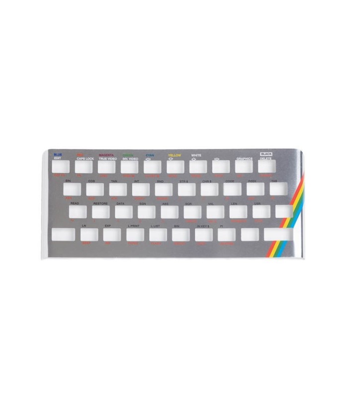 Chapa superior ZX Spectrum 16k/48k plata Chapa superior ZX Spectrum 16k/48k plata