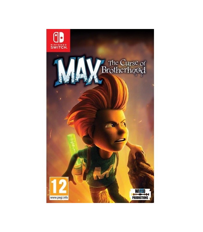 Juego Max The Curse of Brotherhood Switch Juego Max The Curse of Brotherhood Switch