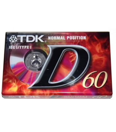 Cinta de Cassette vírgen TDK D60