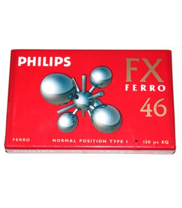 Cinta de Cassette vírgen Philips FX FERRO 46