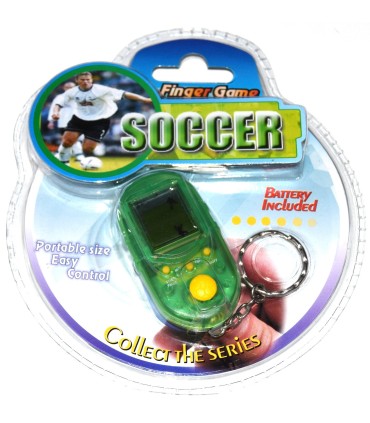 Consola llavero tipo Game & Watch Finger Game Soccer