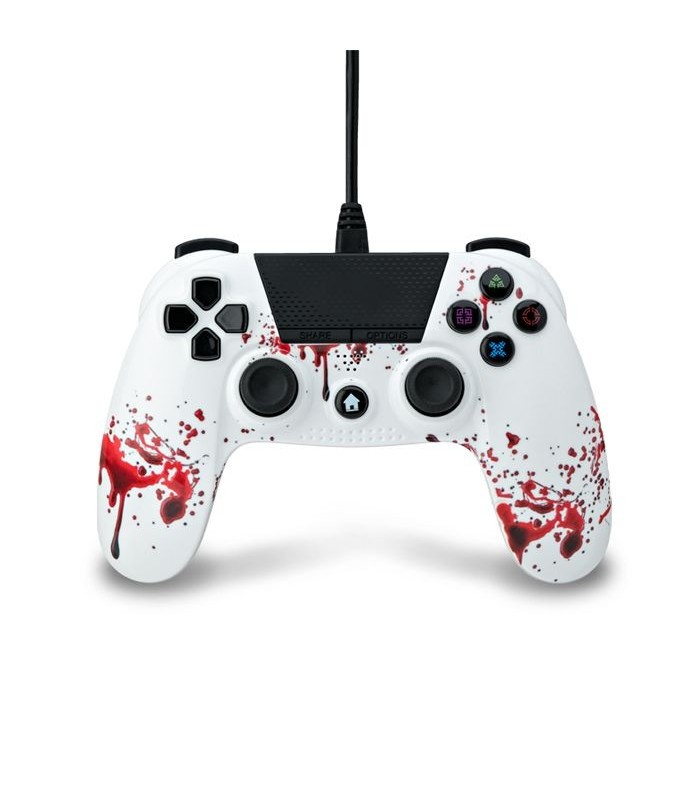 Mando compatible Playstation 4 con cable (zombie) Mando compatible Playstation 4 con cable (zombie)